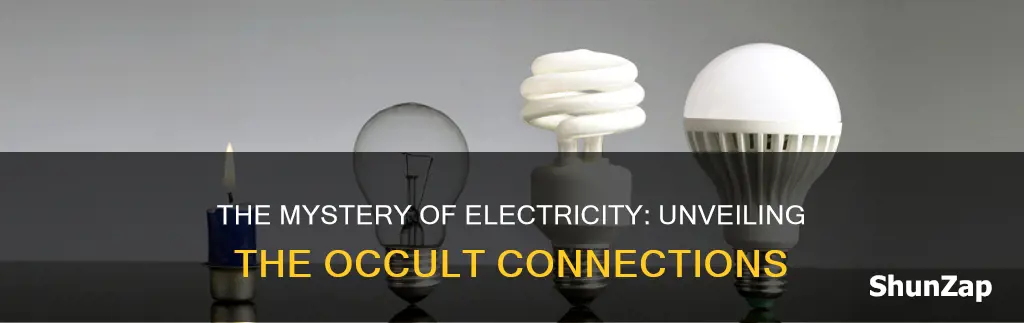 who invented electricity as in lines occult