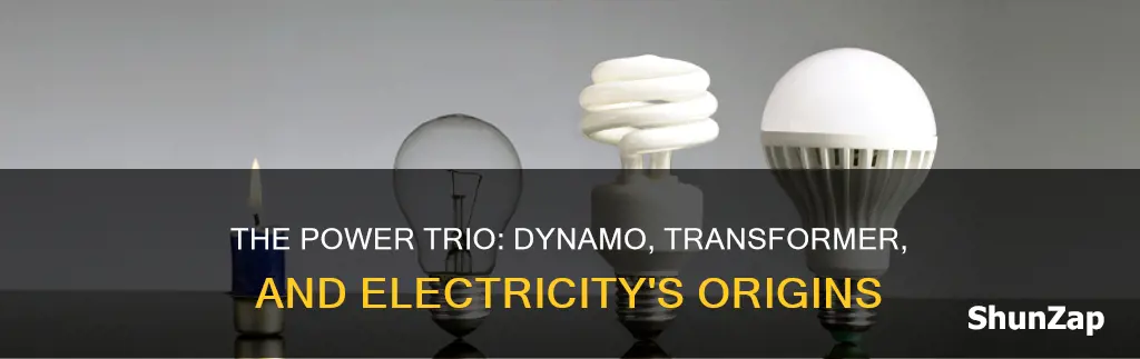 who invented electricity dynamo and electric transformer