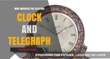 Inventors of Electric Clock and Telegraph Unveiled