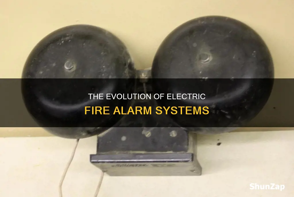 who invented the electric fire alarm system
