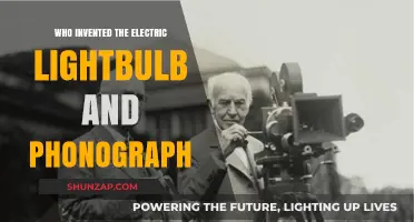 Edison's Creations: Lightbulb and Phonograph Innovations