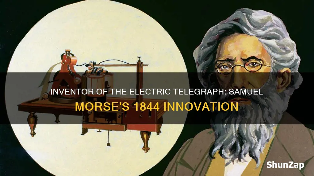 who invented the electric telegraph in 1844