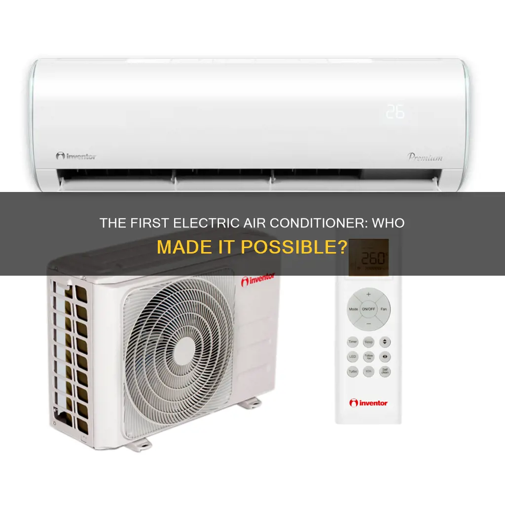 who invented the first electric air conditioner
