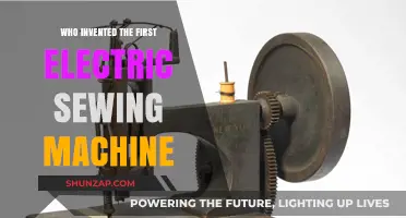 The First Electric Sewing Machine: Who Made It?
