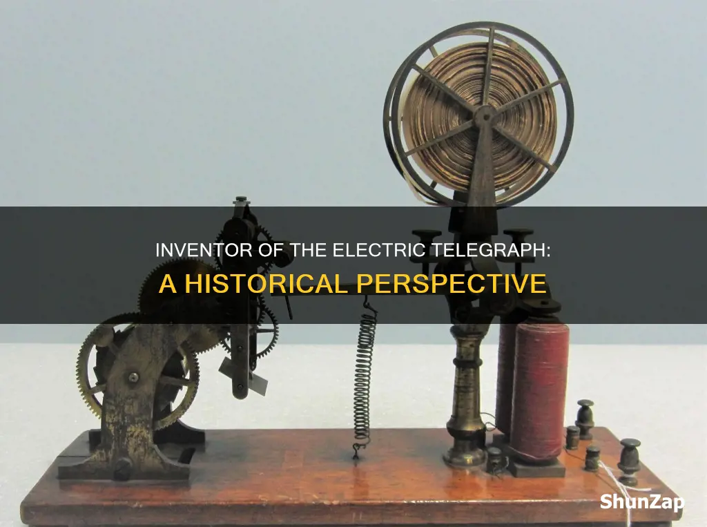 who invented the first electric telegraph 1831