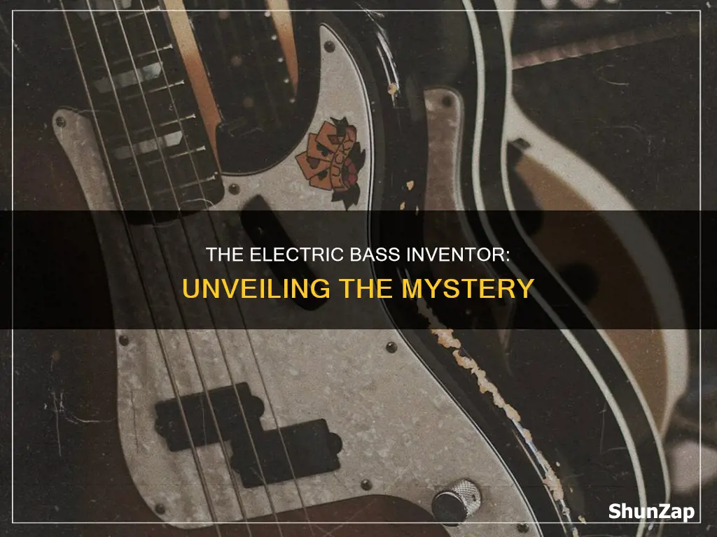 who invented the very first electric bass