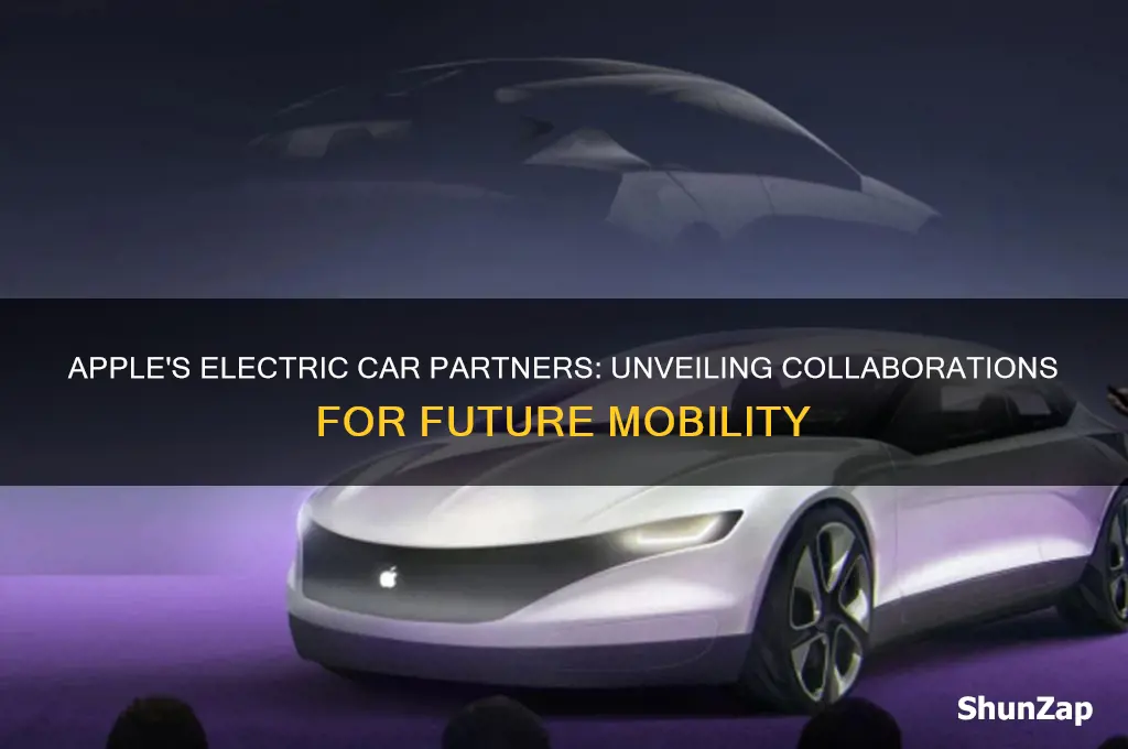 who is apple working with for electric cars