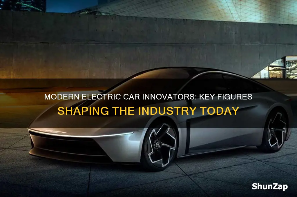 who is associated with electric cars modernly
