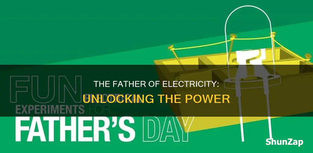 who is considered the father of electricity