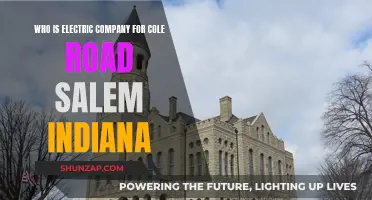 Electric Company for Cole Road, Salem, Indiana: Who Powers It?