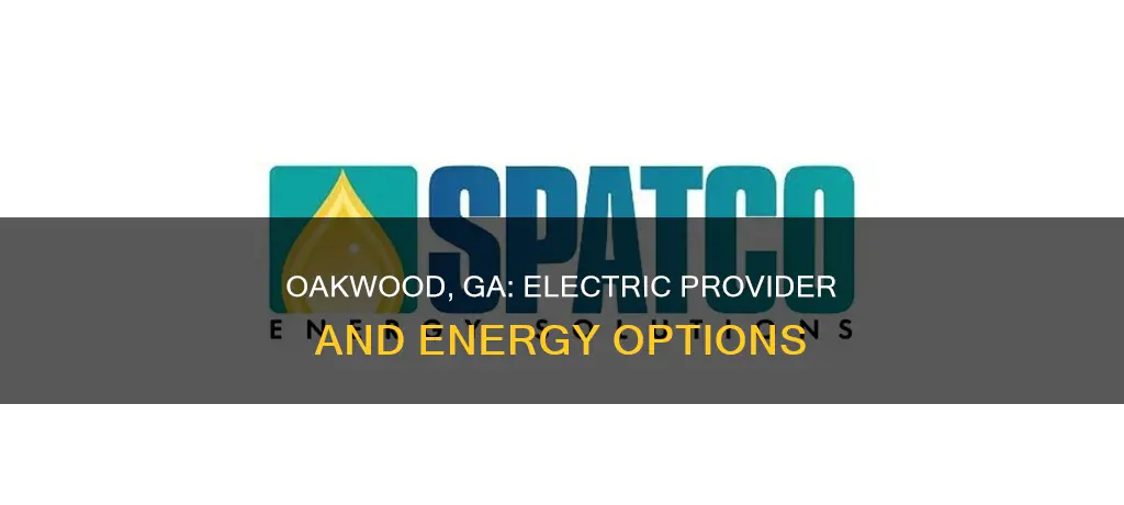 who is electric provider for oakwood ga