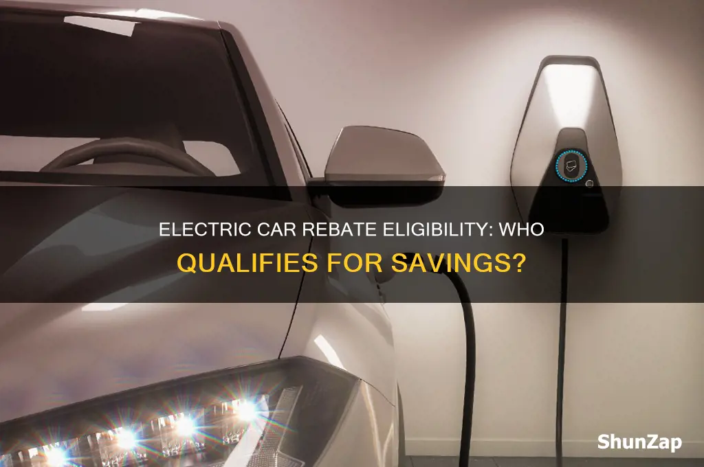 who is eligible for electric car rebate