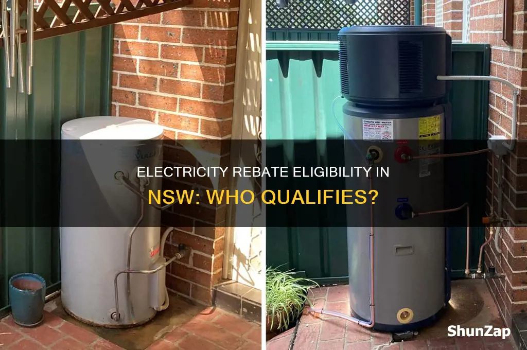 who is eligible for electricity rebate nsw