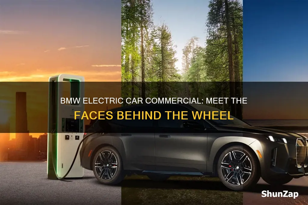 who is in the bmw electric car commercial