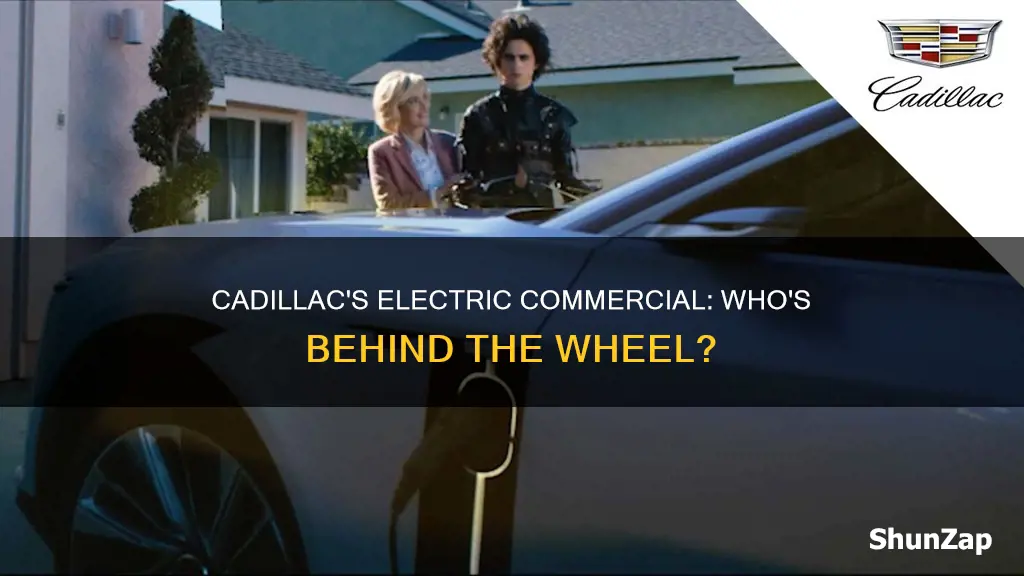 who is in the electric cadillac commercial