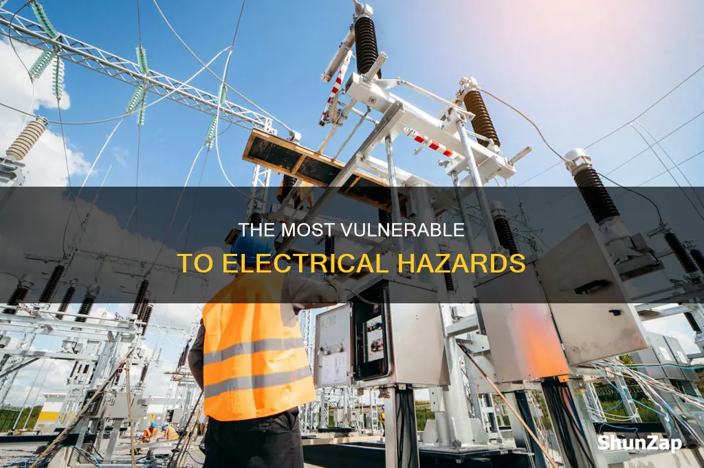 who is most at risk from electricity