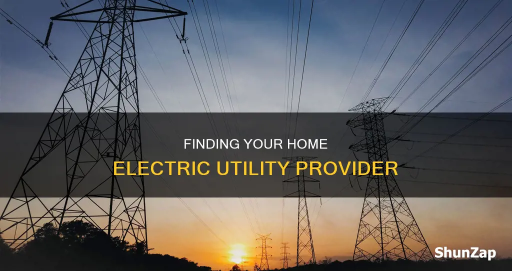 who is my home electric utility provider