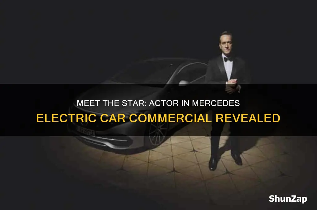 who is the actor in the mercedes electric car commercial