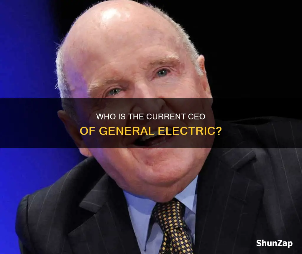who is the ceo of general electric