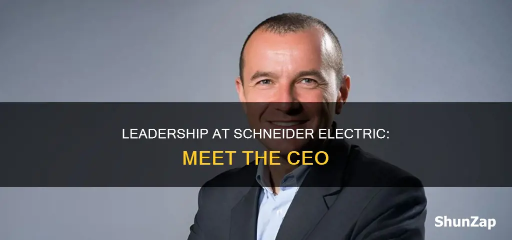 who is the ceo of schneider electric