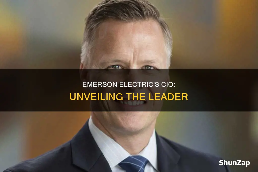 who is the cio of emerson electric