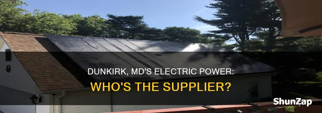 who is the electric company for dunkirk md