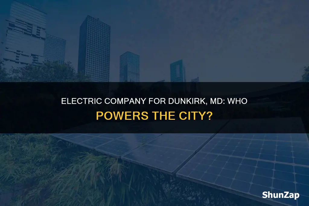 who is the electric company for dunkirk md