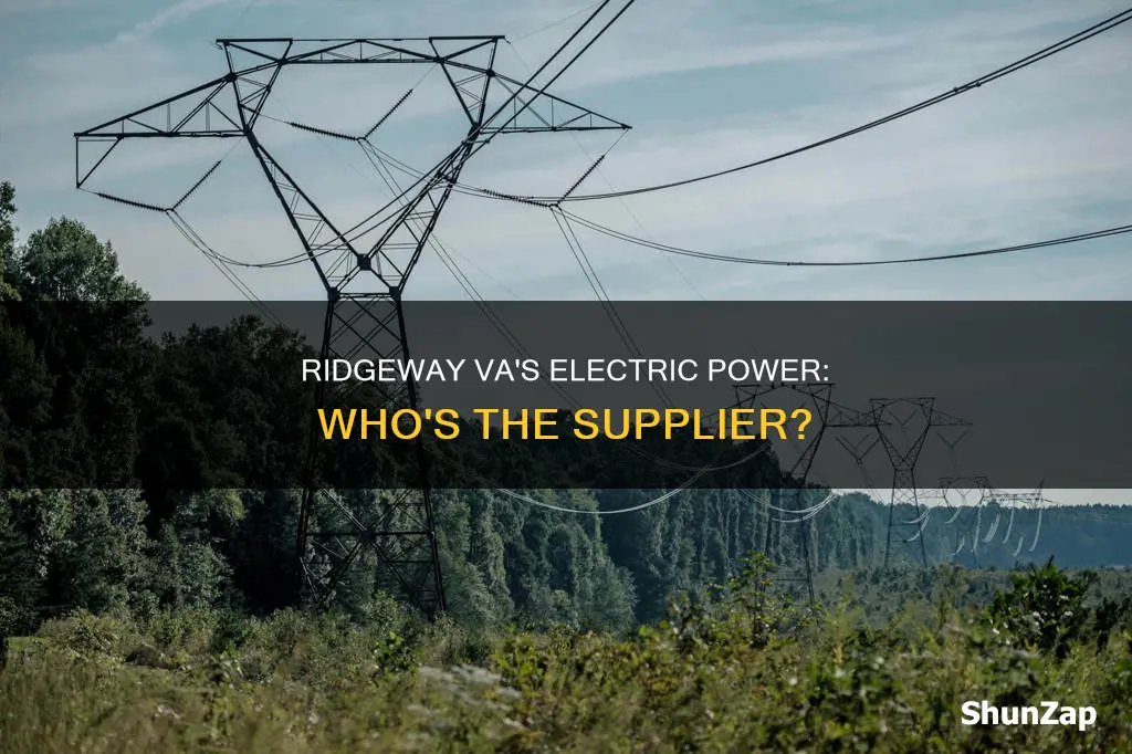 who is the electric company for ridgeway va