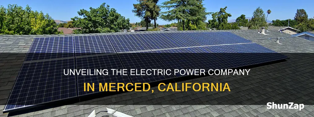 who is the electric company in city of merced