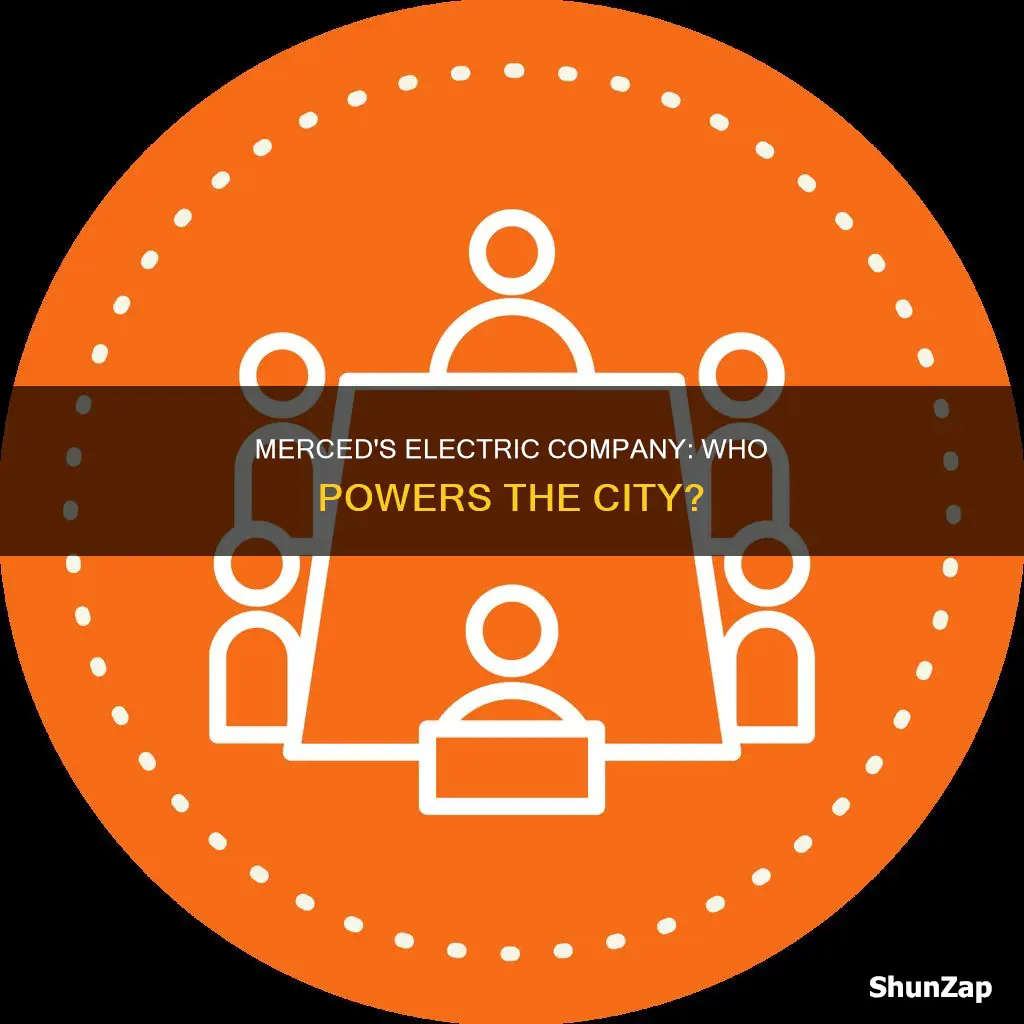 who is the electric company in city of merced