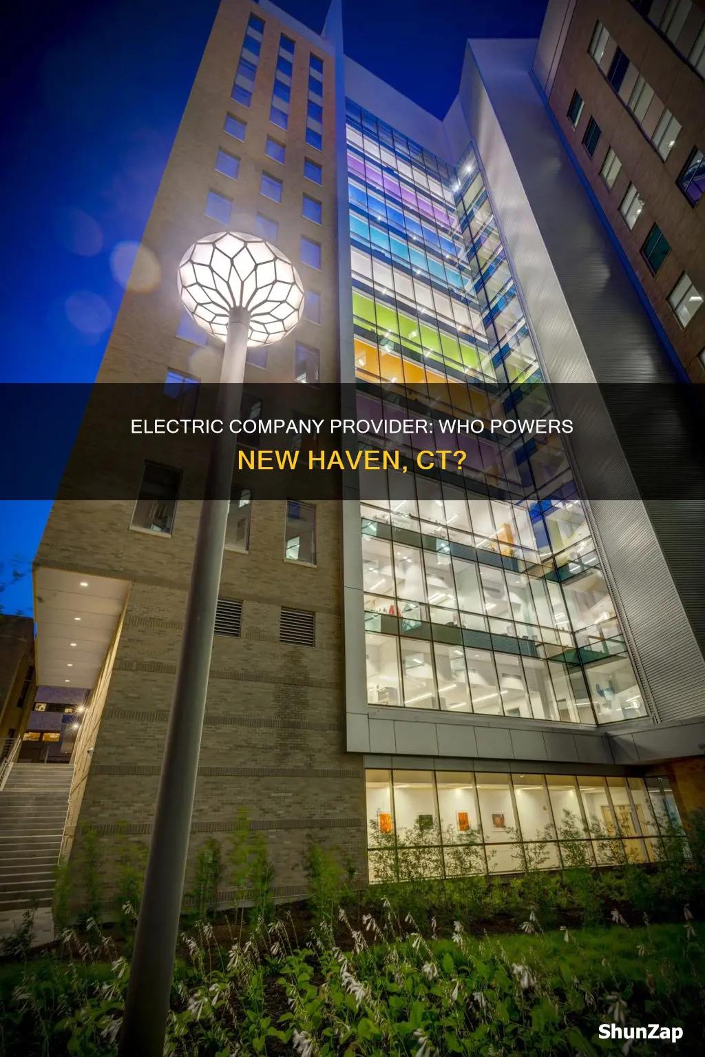 who is the electric company provider in new haven ct