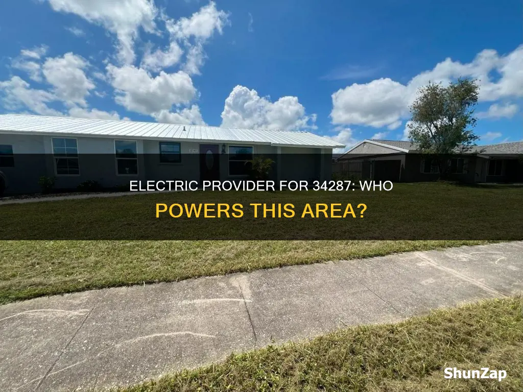 who is the electric provider for 34287