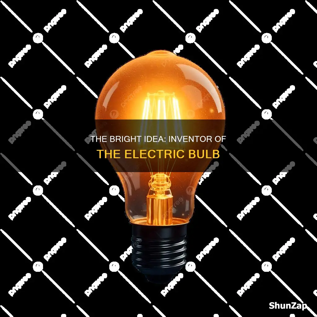 who is the founder of electric bulb