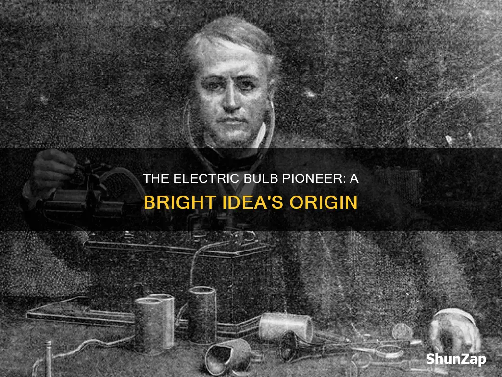 who is the founder of electricity bulb