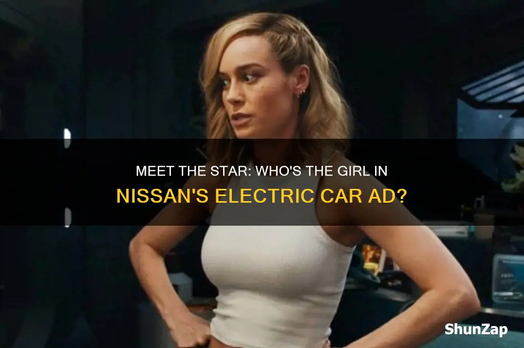 who is the girl in the nissan electric car commercial