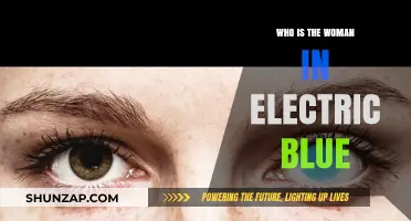 Unveiling the Mystery of Electric Blue Woman