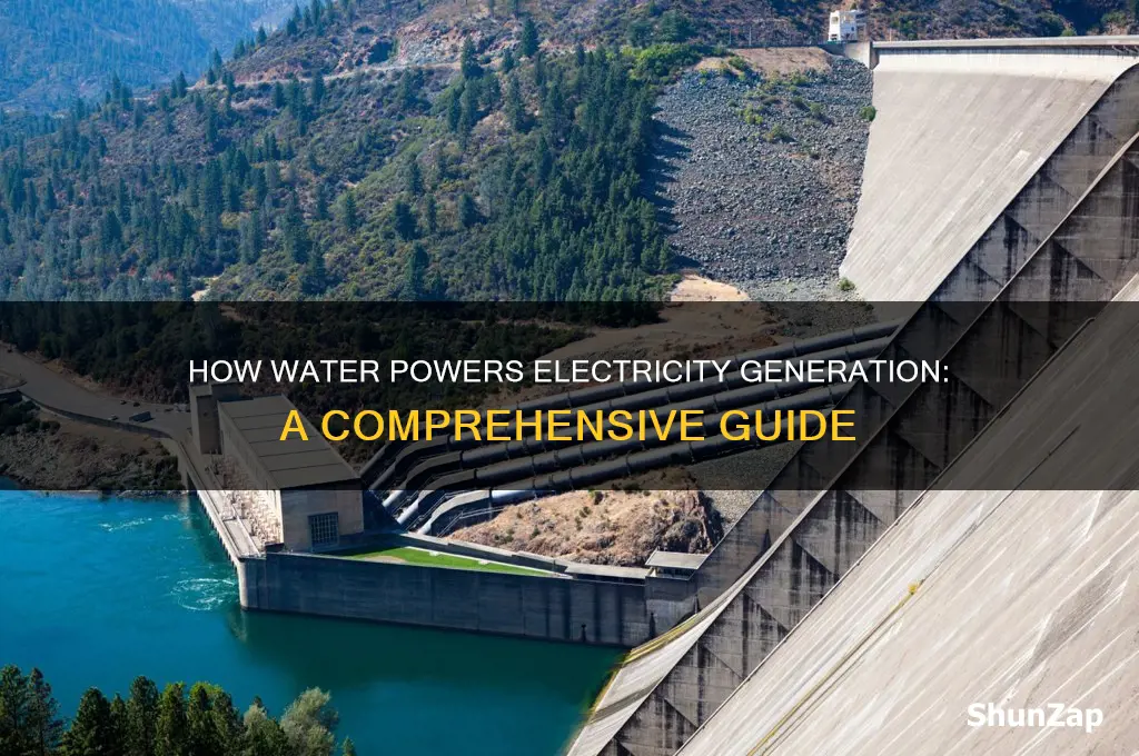 who is water used to create electricity
