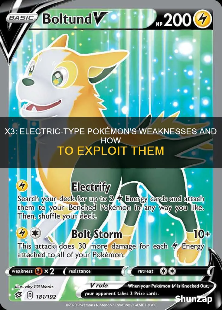 who is weak against electric in x3