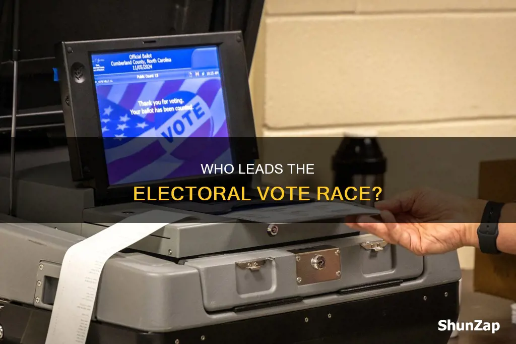 who is winning thee electral vote race