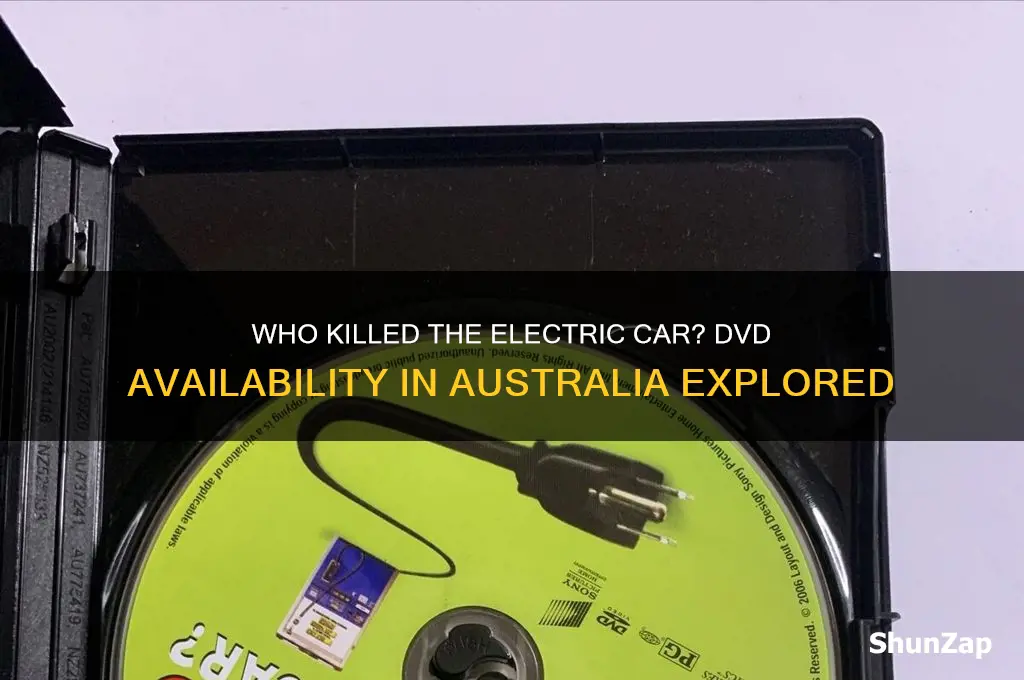 who killed the electric car dvd australia