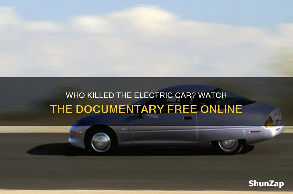 who killed the electric car free stream
