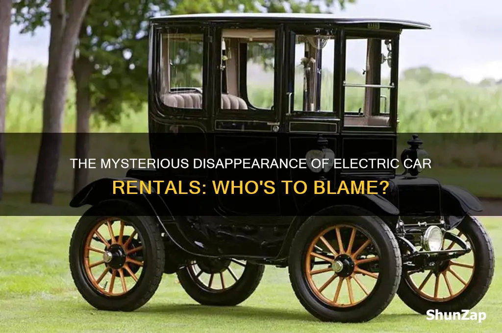 who killed the electric car rent