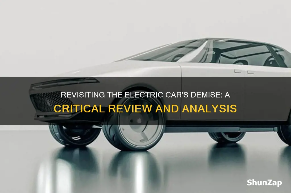 who killed the electric car review