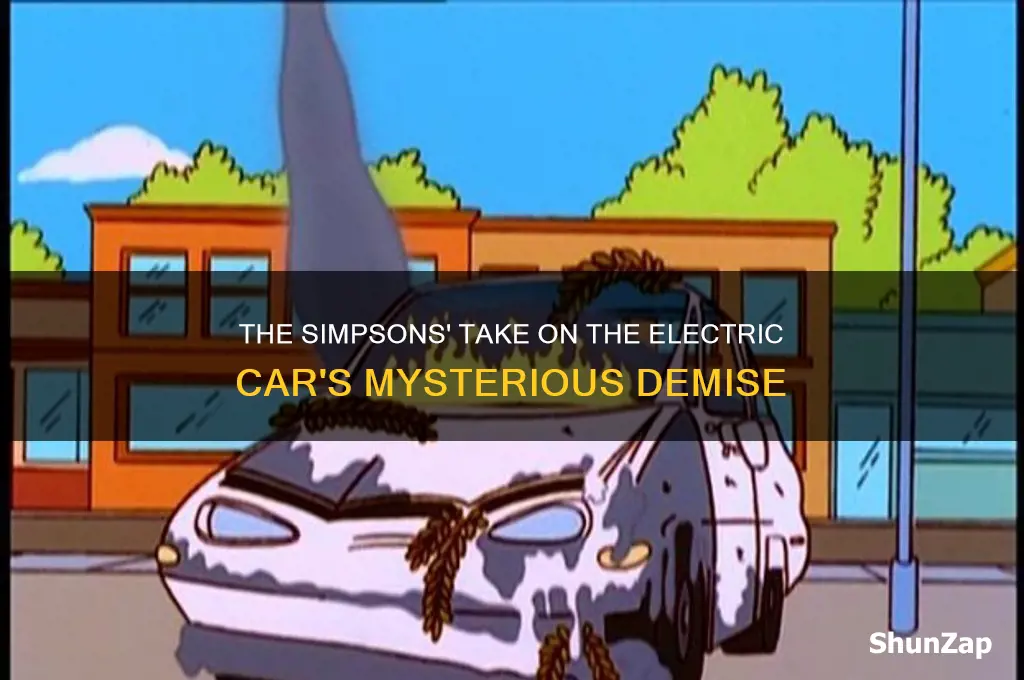 who killed the electric car simpsons