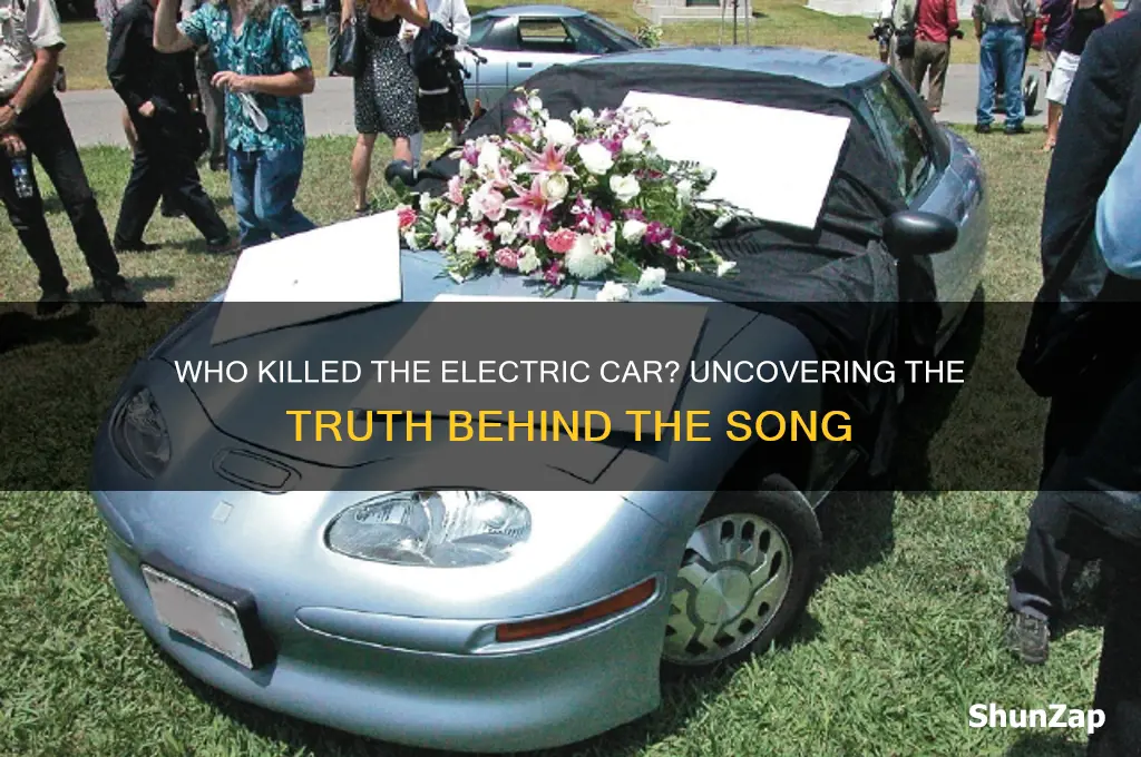 who killed the electric car song