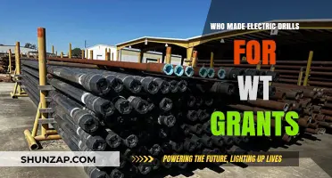 Who Created the Electric Drill for WT Grants?