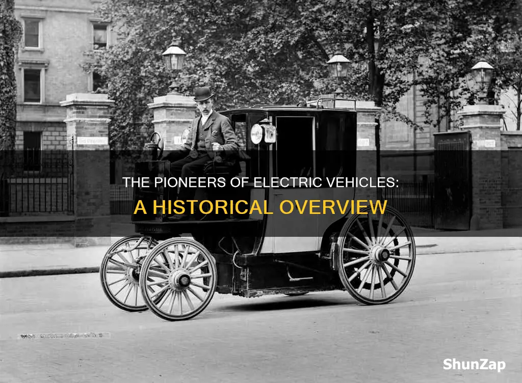 who made electric vehicles