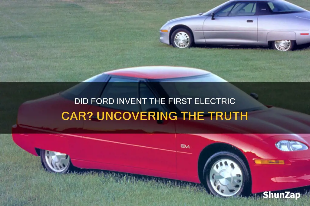 who made the first electric car ford