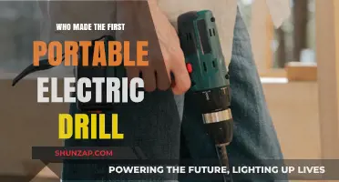 The First Portable Electric Drill: Who Invented It?