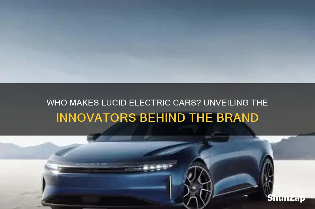who make lucid electric car